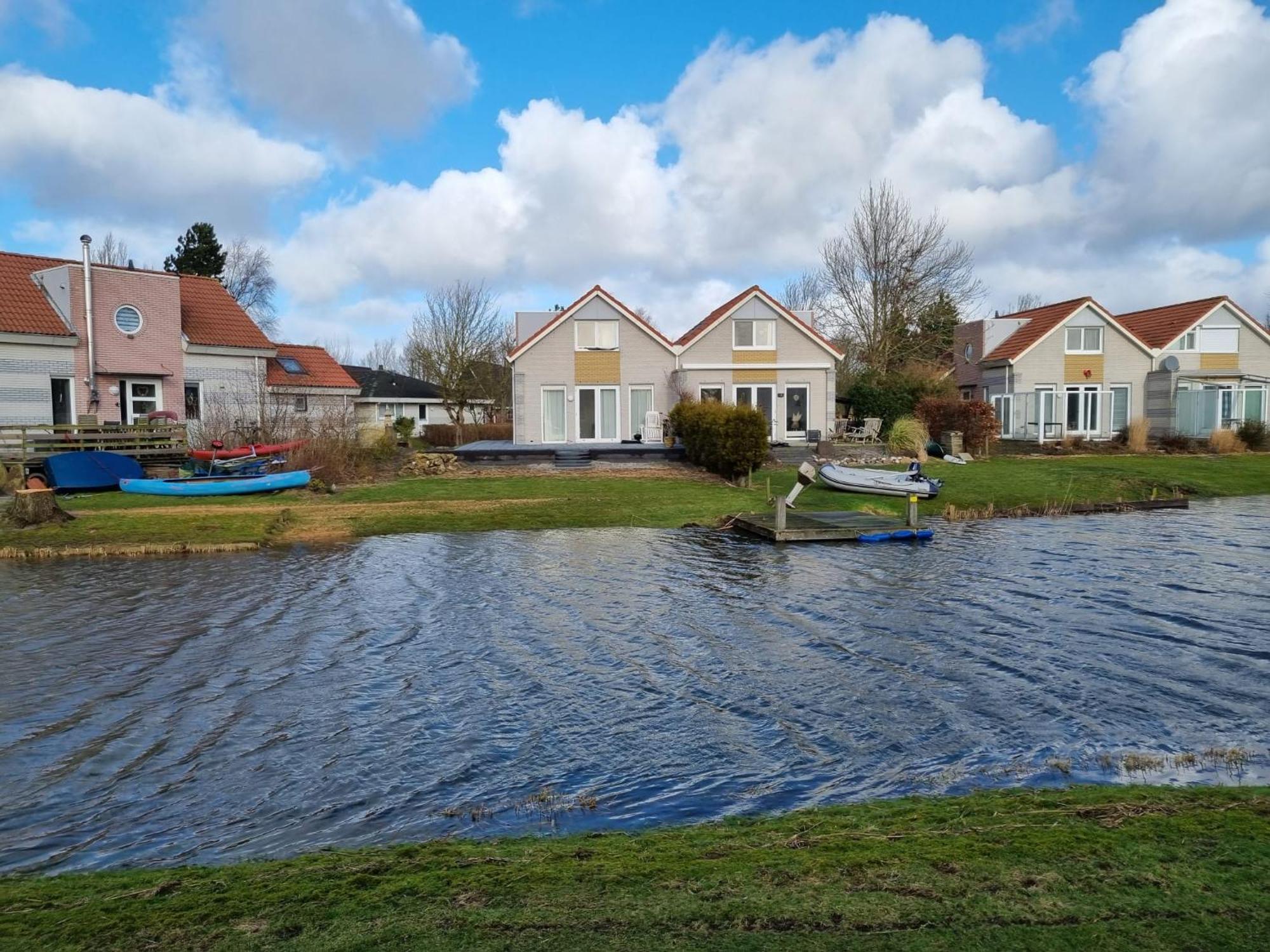 Prachtige Vakantievilla Aan Ijsselmeer Makkum Exteriér fotografie